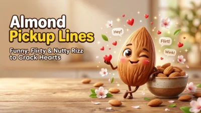 Almond Pickup Lines