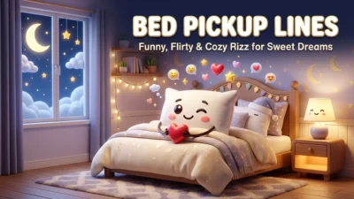 Bed Pickup Lines