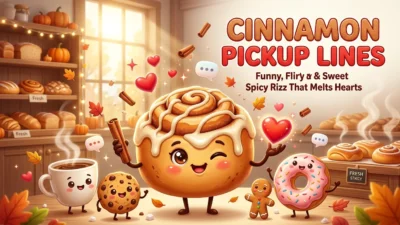 Cinnamon Pickup Lines