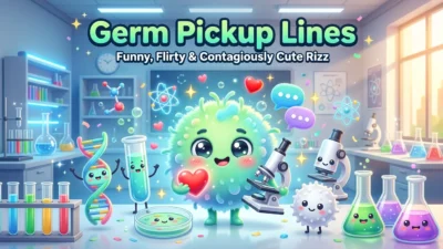 Germ Pickup Lines