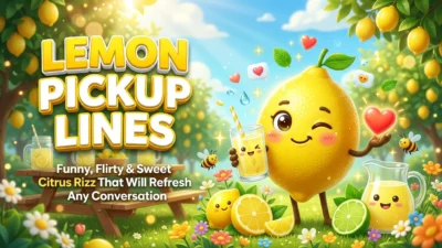 Lemon Pickup Lines