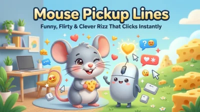 Mouse Pickup Lines
