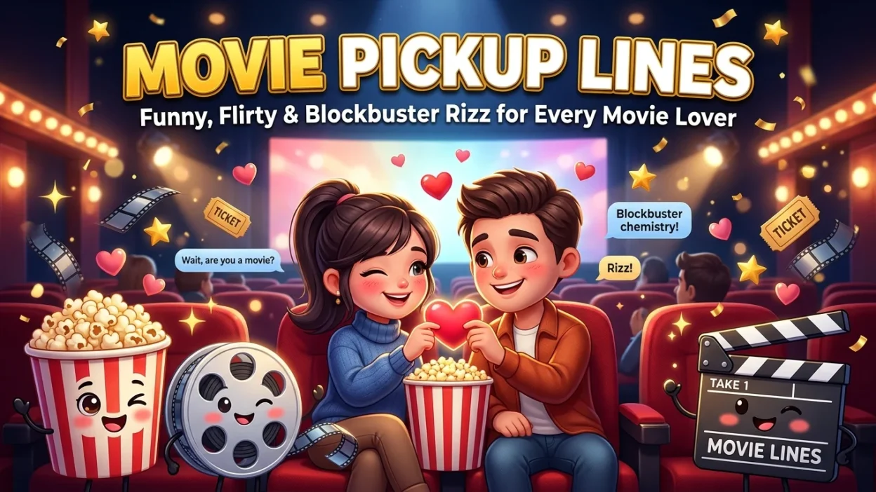 Movie Pickup Lines