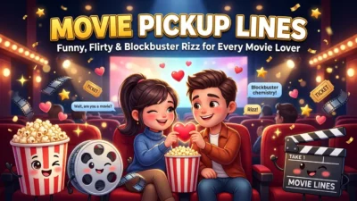 Movie Pickup Lines