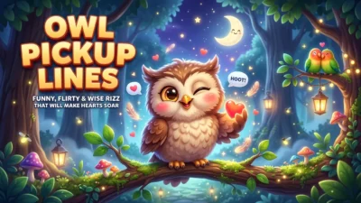 Owl Pickup Lines