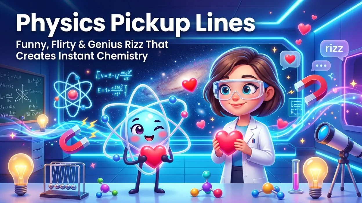 Physics Pickup Lines