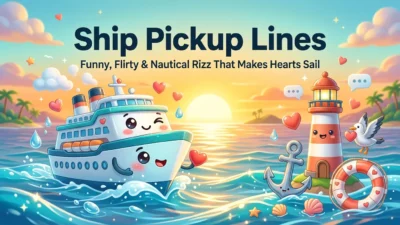 Ship Pickup Lines