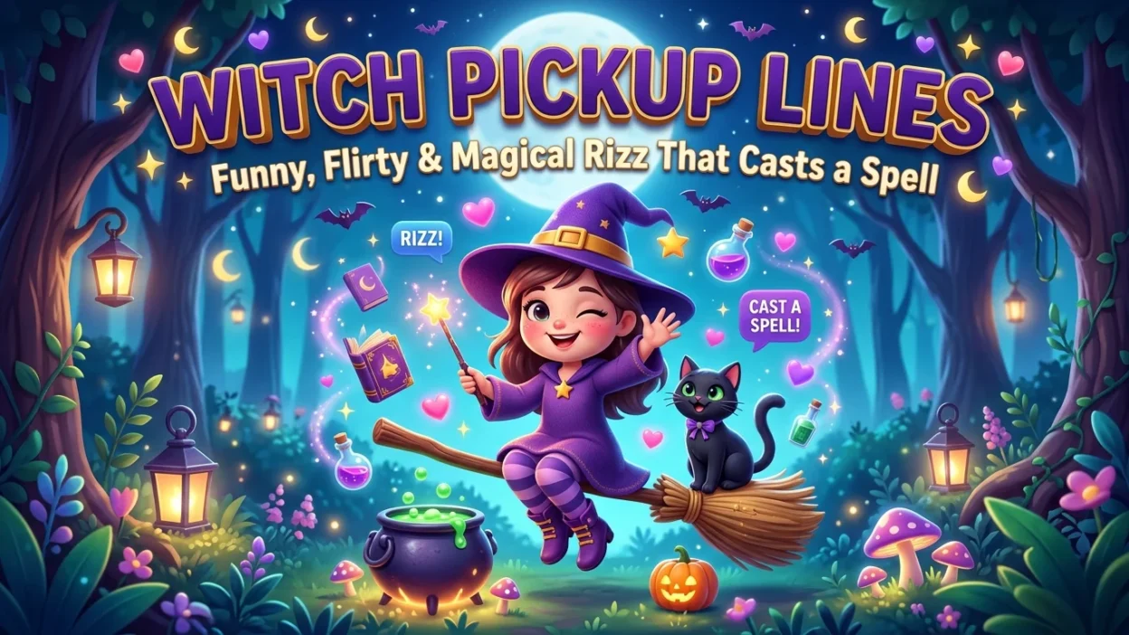 Witch Pickup Lines
