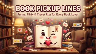 Book Pickup Lines