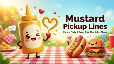 Mustard Pickup Lines