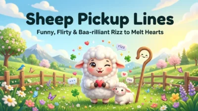 Sheep Pickup Lines