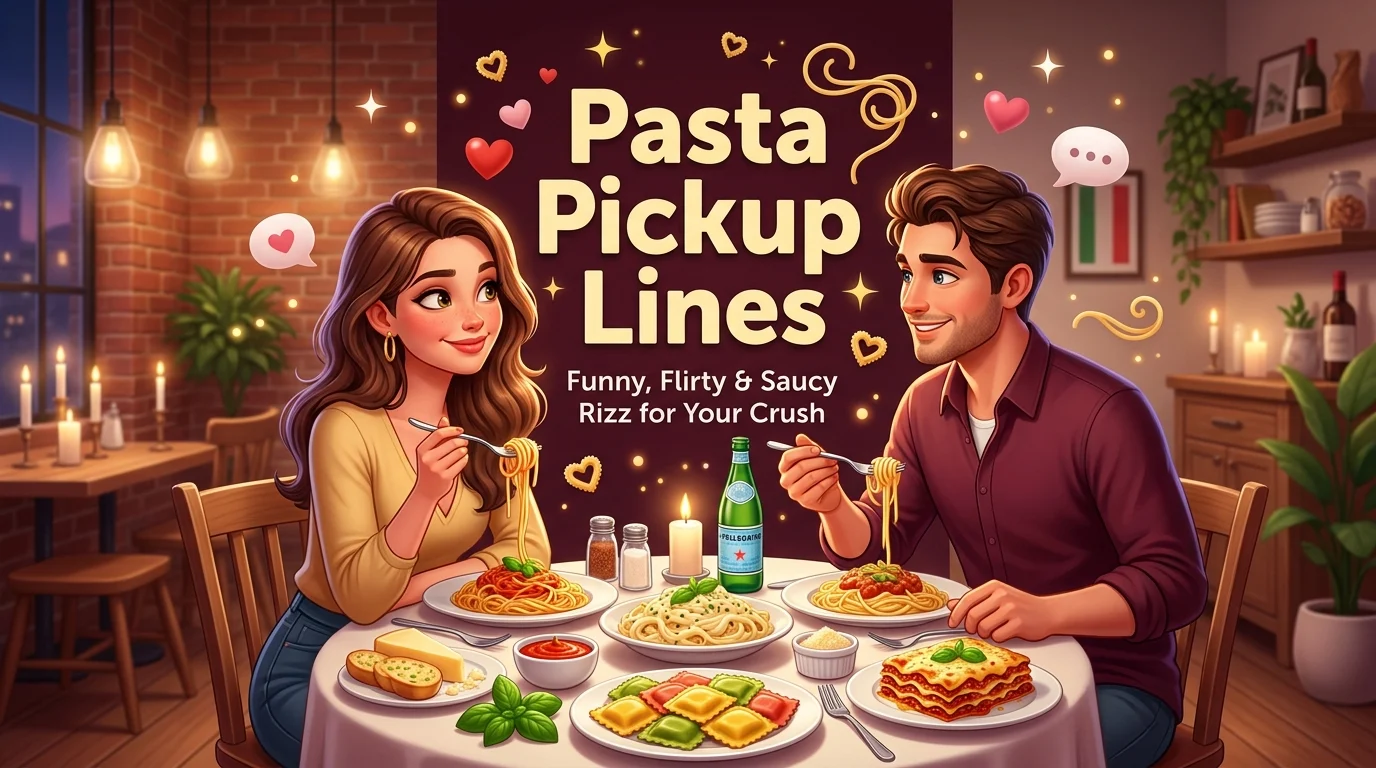 Pasta Pickup Lines