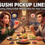 Sushi Pickup Lines