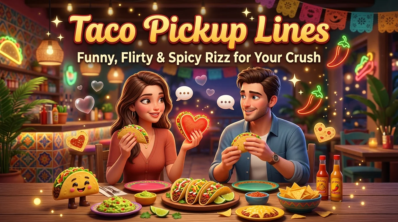 Taco Pickup Lines