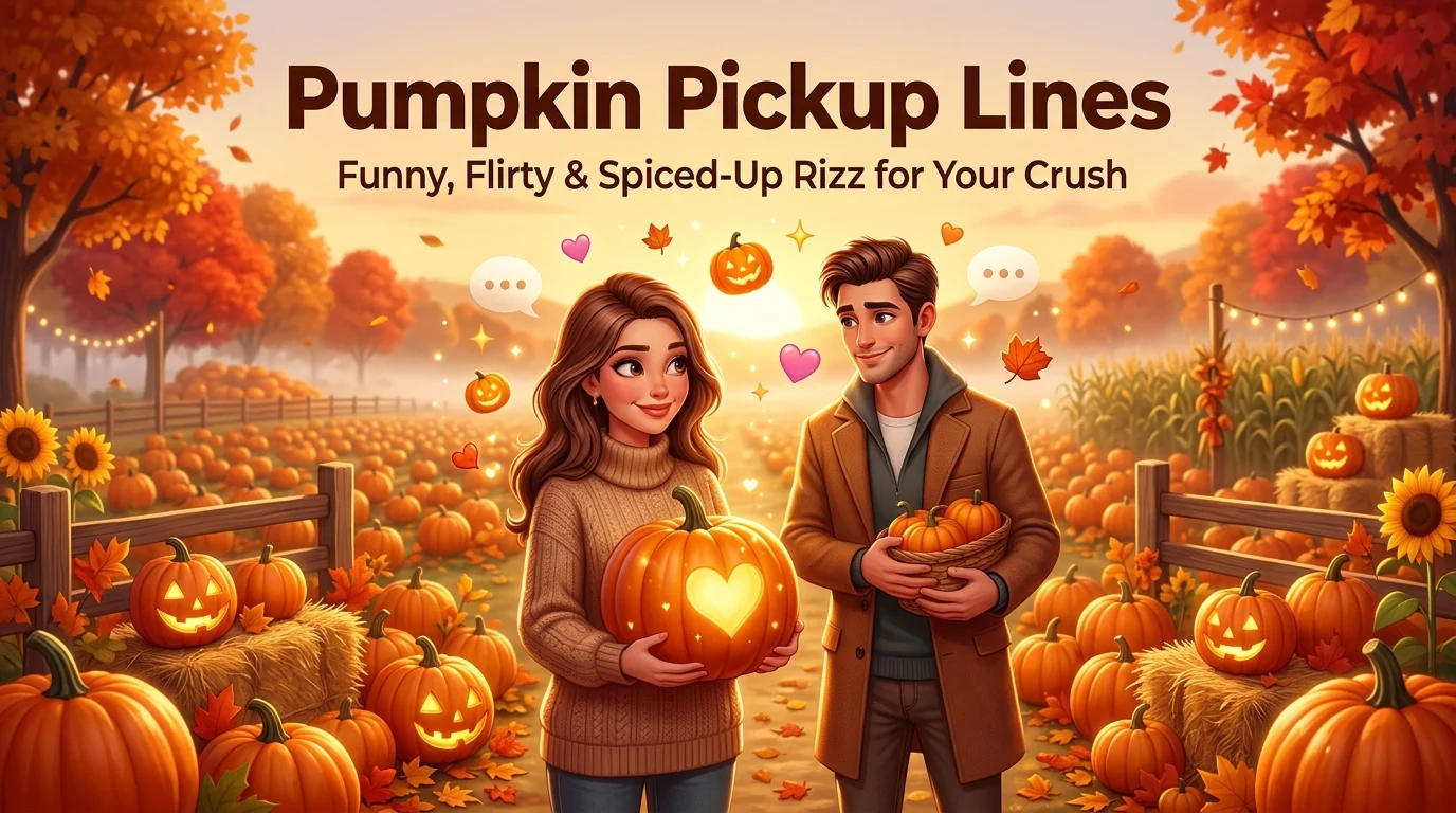 Pumpkin Pickup Lines
