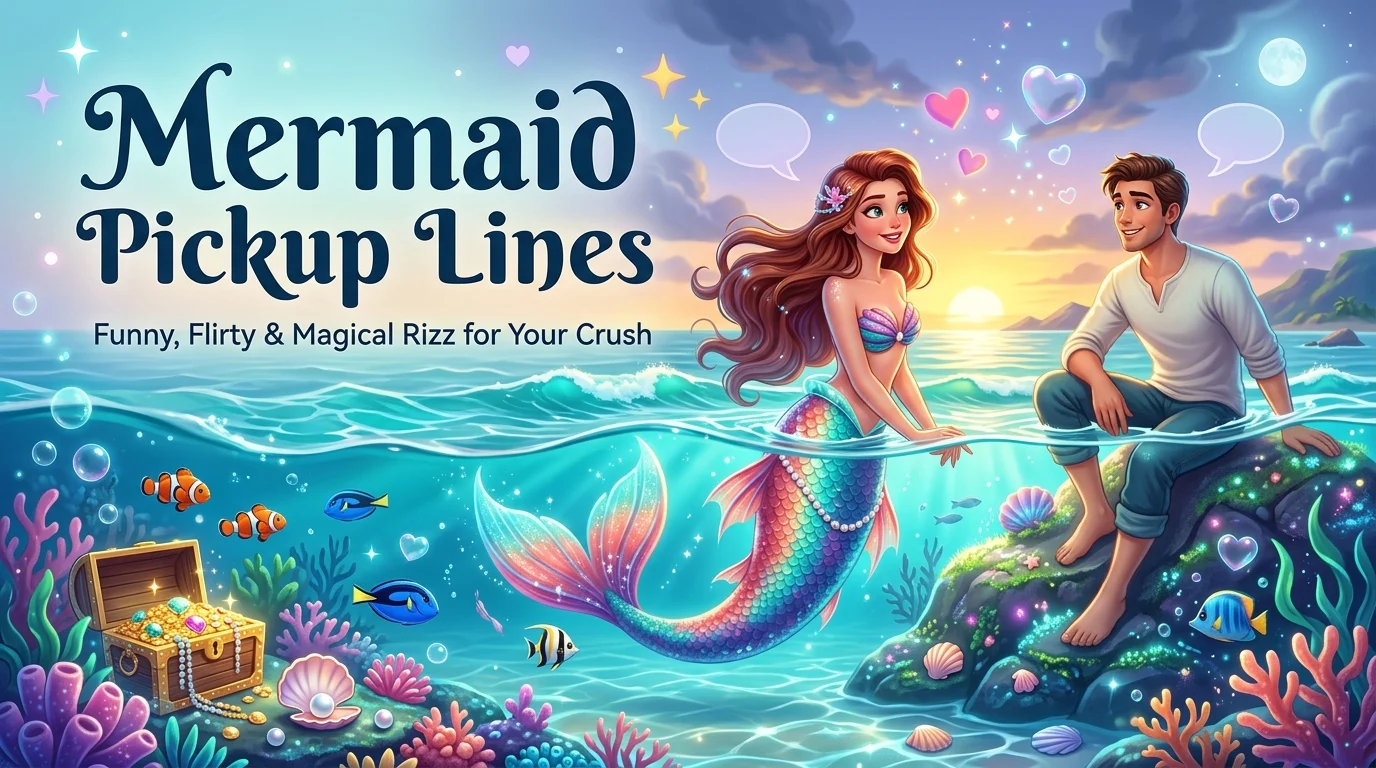 Mermaid Pickup Lines