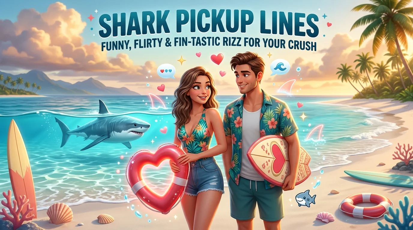 Shark Pickup Lines