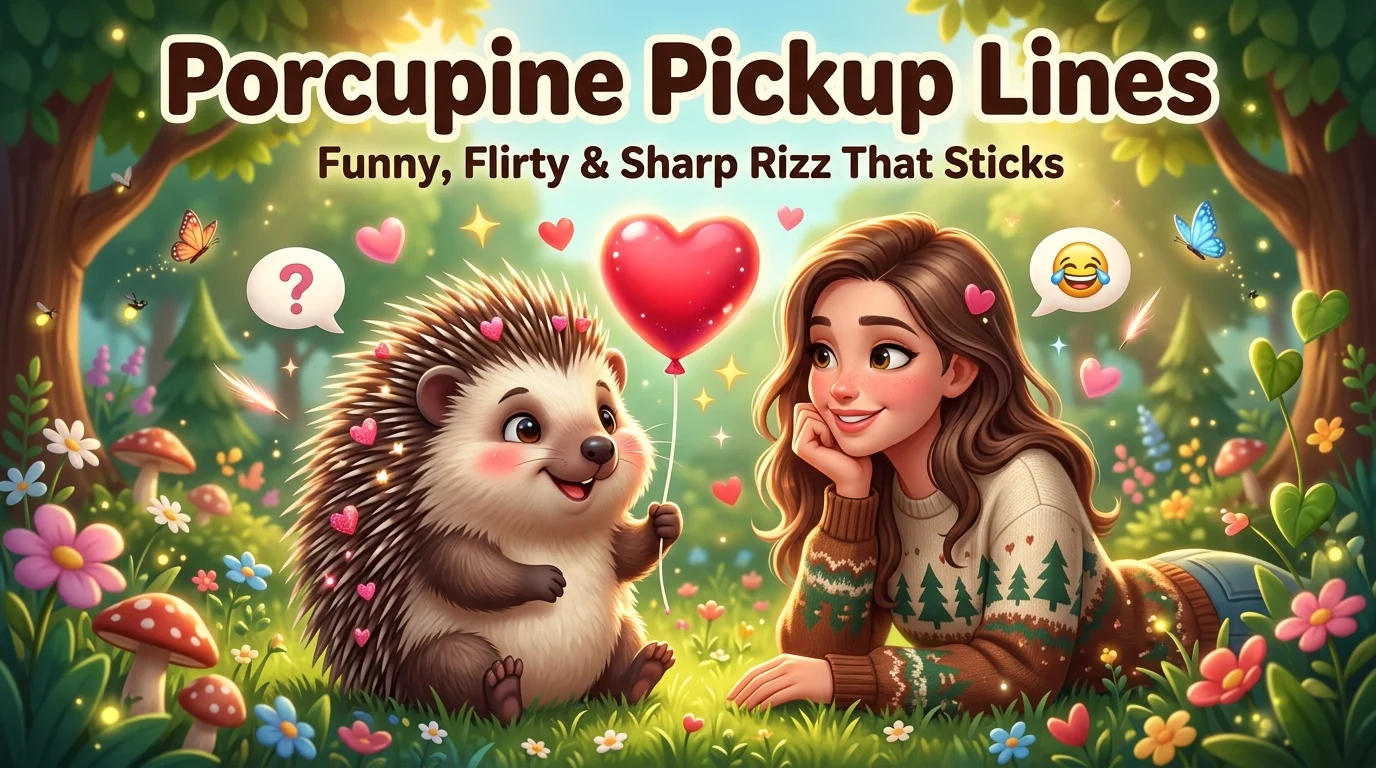 Porcupine Pickup Lines