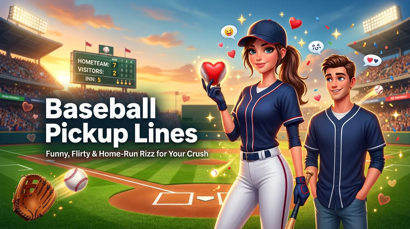 Baseball Pickup Lines